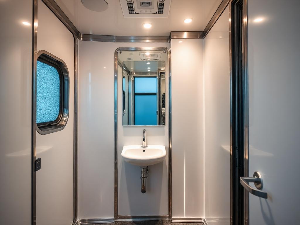 Luxury Restroom Trailers in Harrison, OH